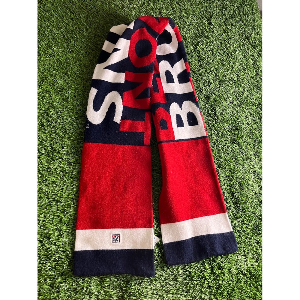 Belmont Bruins Fleece Scarf Mens One Size Red Blue NCAA Basketball The Game